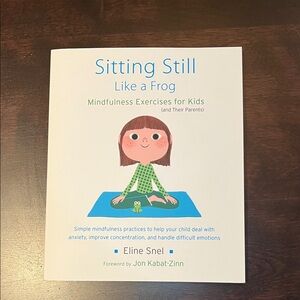 Sitting Still Like a Frog - White Cover Mindfulness Book for Kids